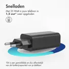 imoshion 35W Oplader 2x USB-C