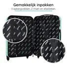BlockTravel reiskoffer - M - TSA-slot - 74L