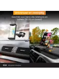 Tablethouder/Telefoonhouder Auto Zuignap
