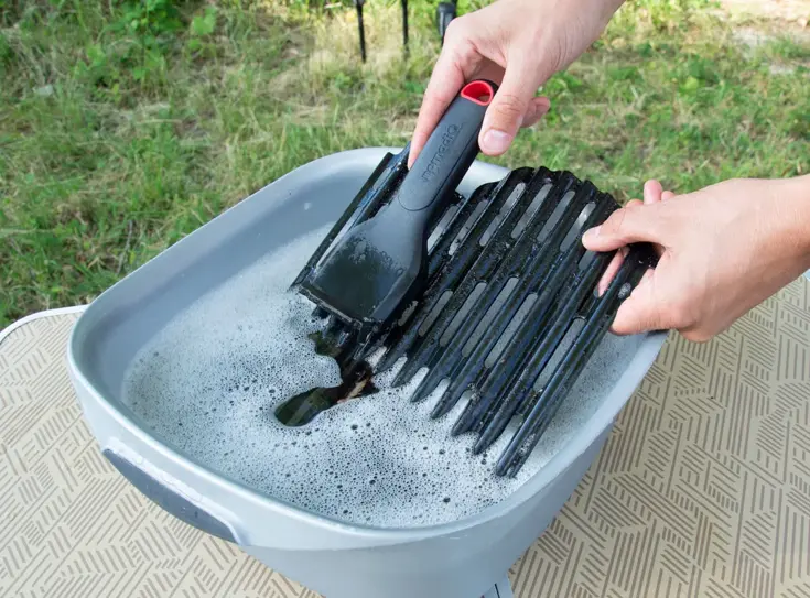 NomadiQ BBQ schoonmaakset