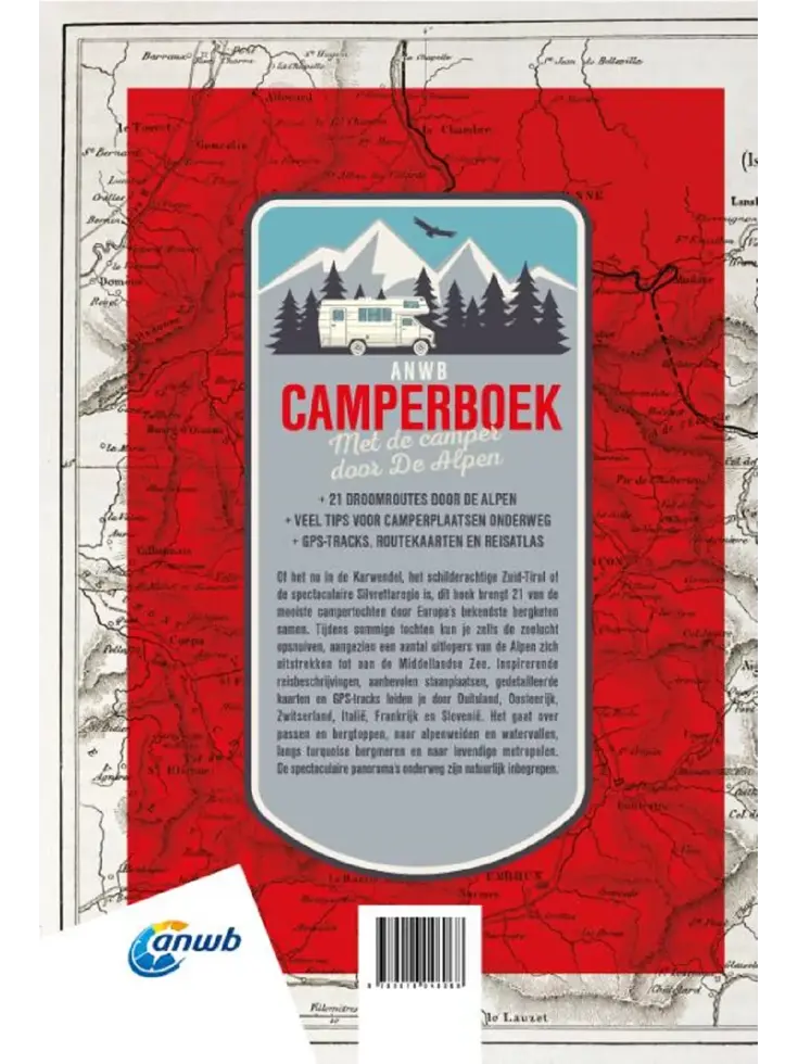 ANWB Camperboek Alpen