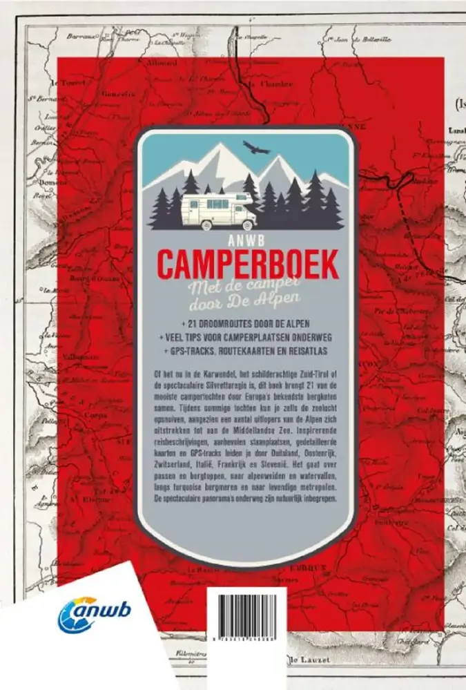 ANWB Camperboek Alpen