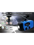 Noodradio Solar Opwindbaar - FM/AM - 5000mAh