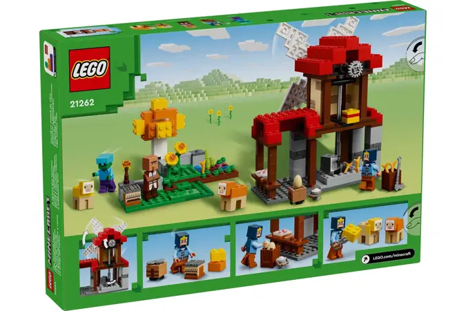 LEGO® Minecraft de Windmolenboerderij 21262