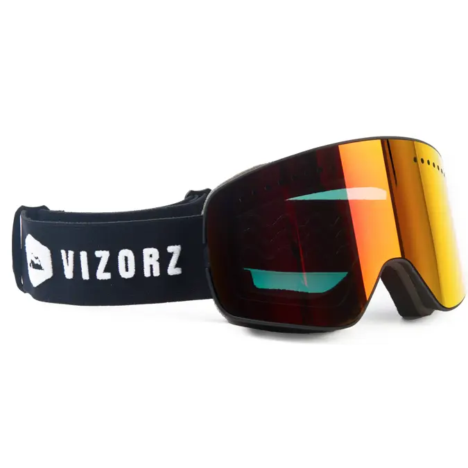 Vizorz Skibril met Grijs/Rood vizier