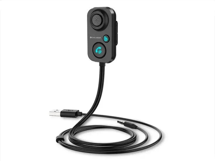 Bluetooth 5.1 Receiver AUX met Microfoon