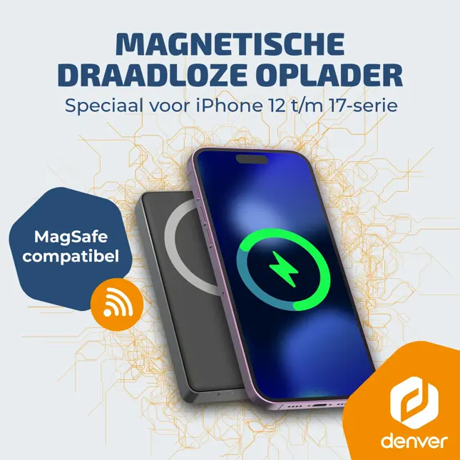 PQCW10010 Powerbank Magsafe - 10.000 mAh