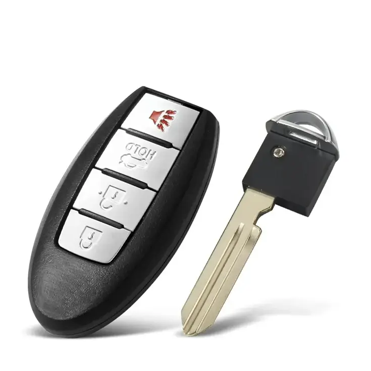 Sleutelbehuizing 4 knops geschikt voor Nissan