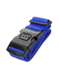 Kofferriem met cijferslot 180 cm – Blauw