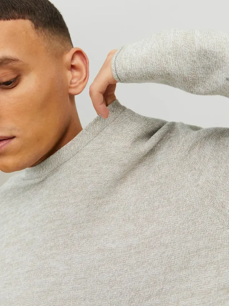 Heren Pullover Knit Crew Neck