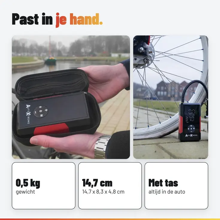 Air-200 - Luchtcompressor & Elektrische fietspomp