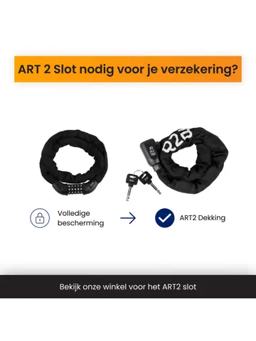 Fietsslot met cijferslot - 110 cm - Kettingslot