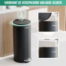Avalo Pedaalemmer 30L - RVS