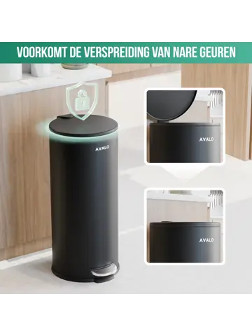 Avalo Pedaalemmer 30L - RVS