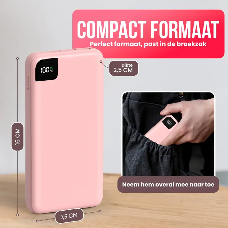 Powerbank 27.000mAh
