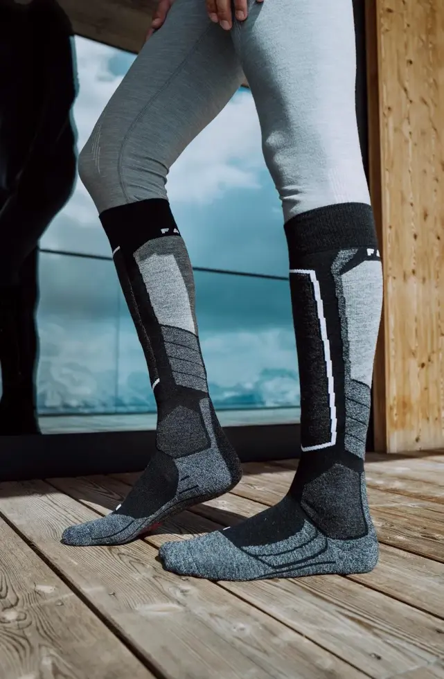 FALKE - SK2 Ski Kniekous /grijs - Heren