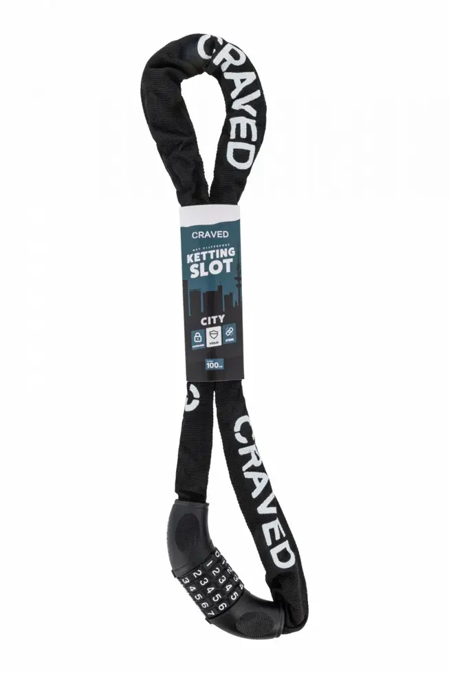 Fietsslot City - Cijferslot - 100cm