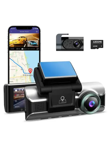 M550 Pro 2CH 4K Wifi GPS 64gb dashcam