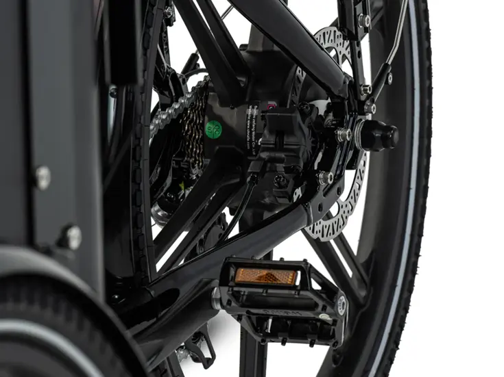 Cargobike SE Flex achterwielmotor bakfiets