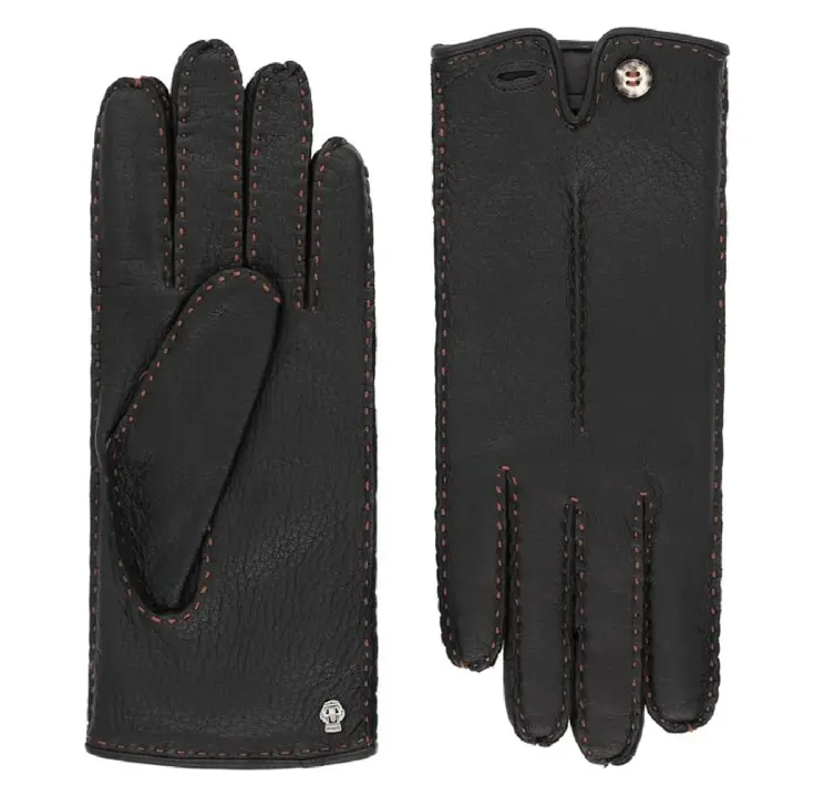 Vancouver - Dames handschoenen - Leer/Cashmere