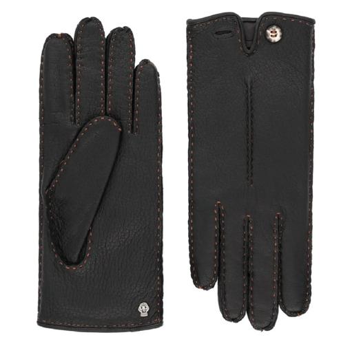Vancouver - Dames handschoenen - Leer/Cashmere