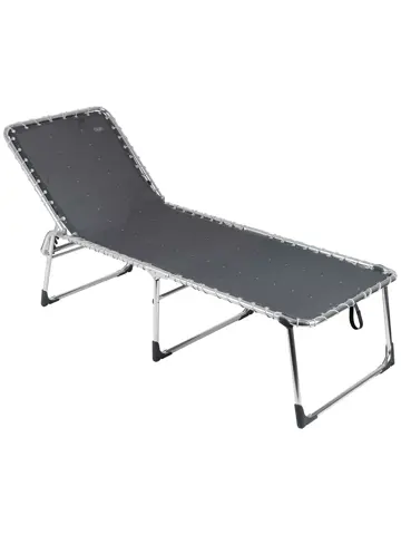 Vouwbed XL AL/364 Donker grijs