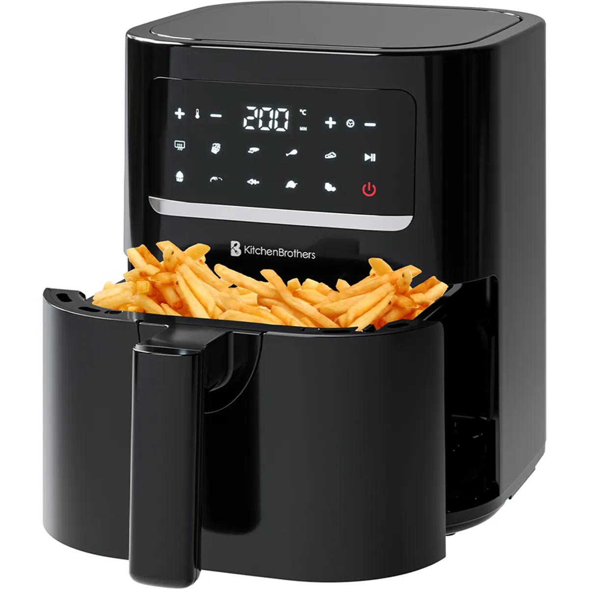 Kitchenbrothers  Airfryer  3,3L  Zwart