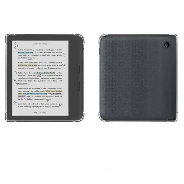 Ereader Hoesje - TPU Case Kobo Libra Colour