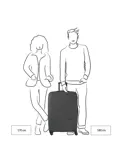 Bali 4 Wiel Trolley L  | 96 L