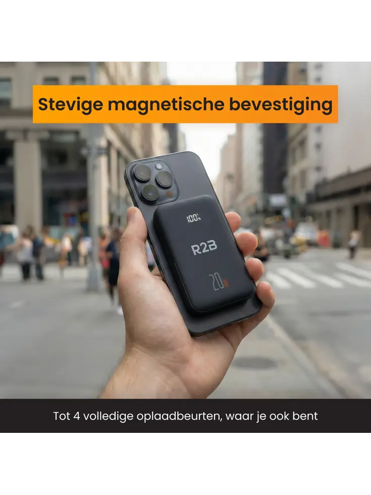 MagSafe Powerbank 10000 mAh - Draadloos