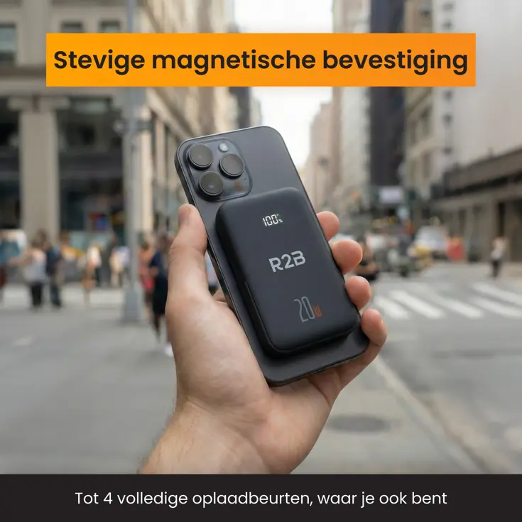 MagSafe Powerbank 10000 mAh - Draadloos