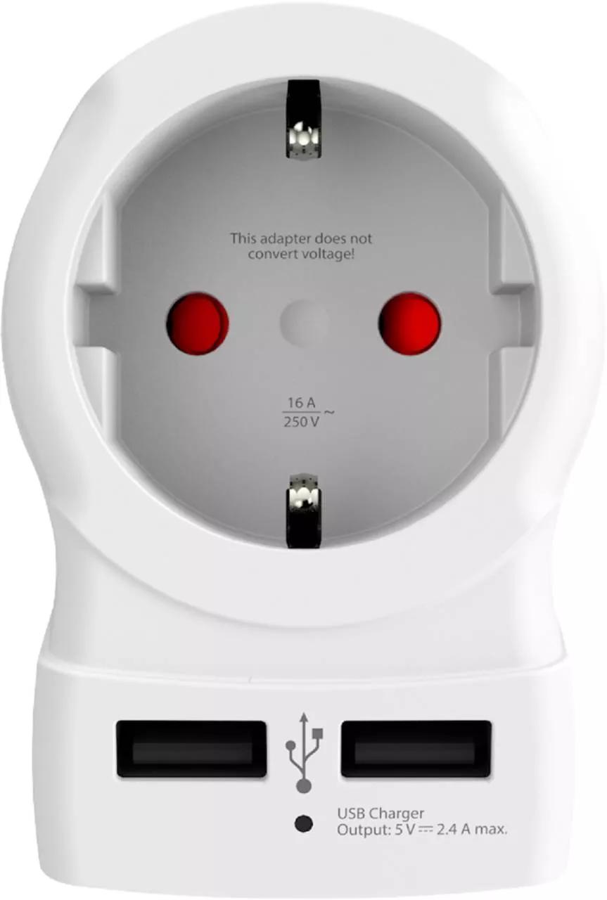 ANWB Adapter UK USB 2x