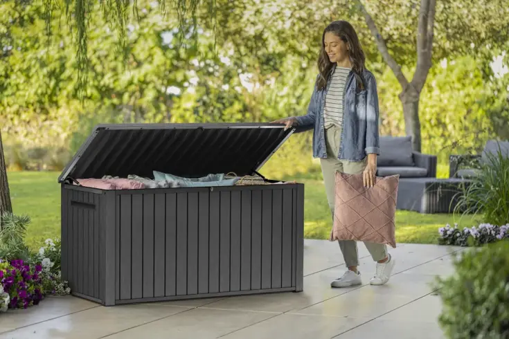 Keter Southwood Opbergbox - 643L - Grijs