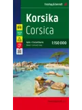 Wegenkaart Corsica
