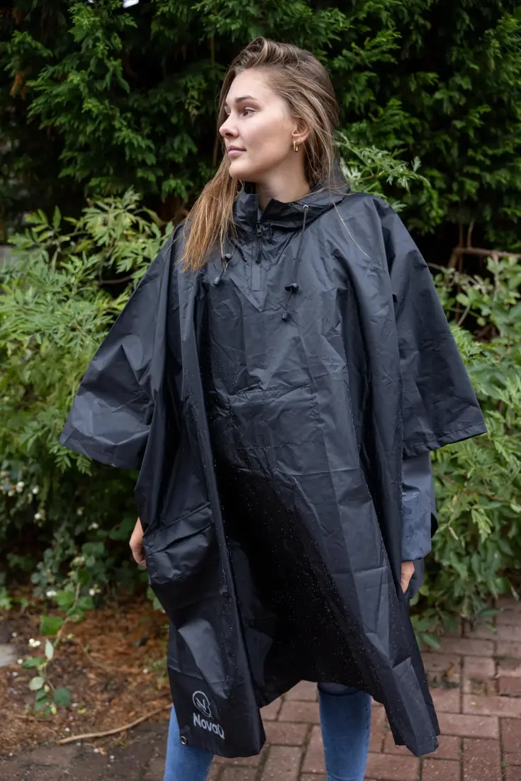 Regenponcho voor Fietsen en Wandelen