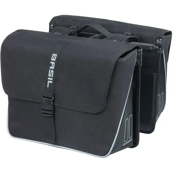 Basil Dubbele Fietstas Forte Mik 35 Liter