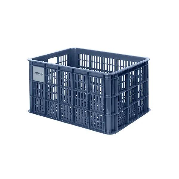 Basil  Gerecyclede fietskrat Crate L 40 liter  Blauw main product image