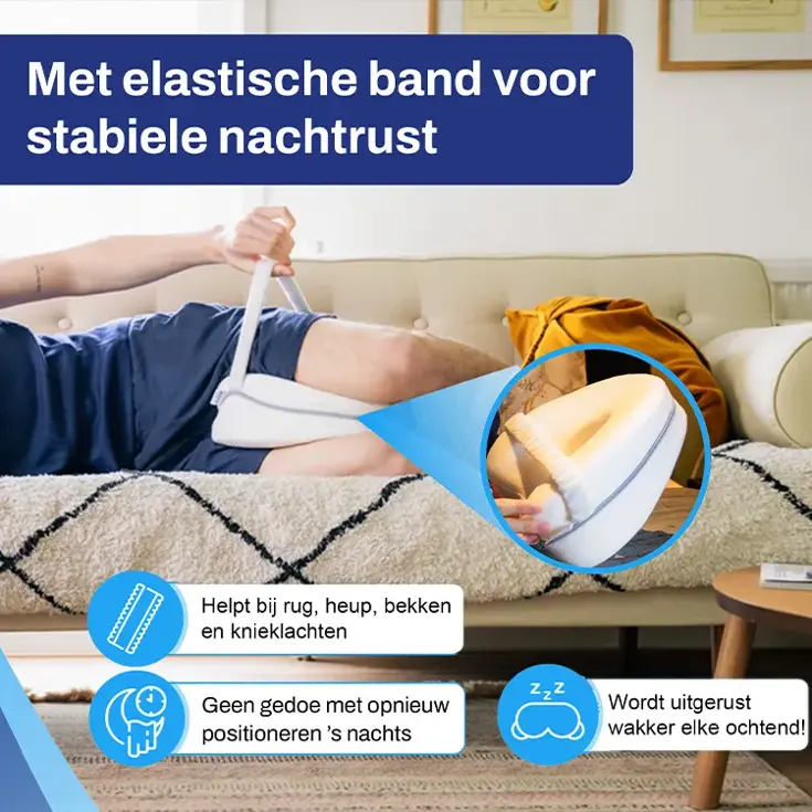 Orthopedisch Kniekussen voor in bed - Beenkussen