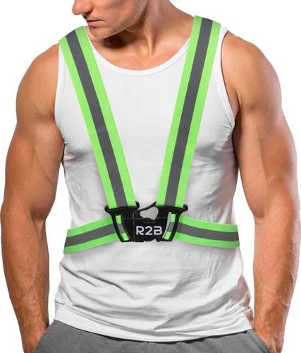 Reflecterend Veiligheidsvest  – Elastisch - Geel