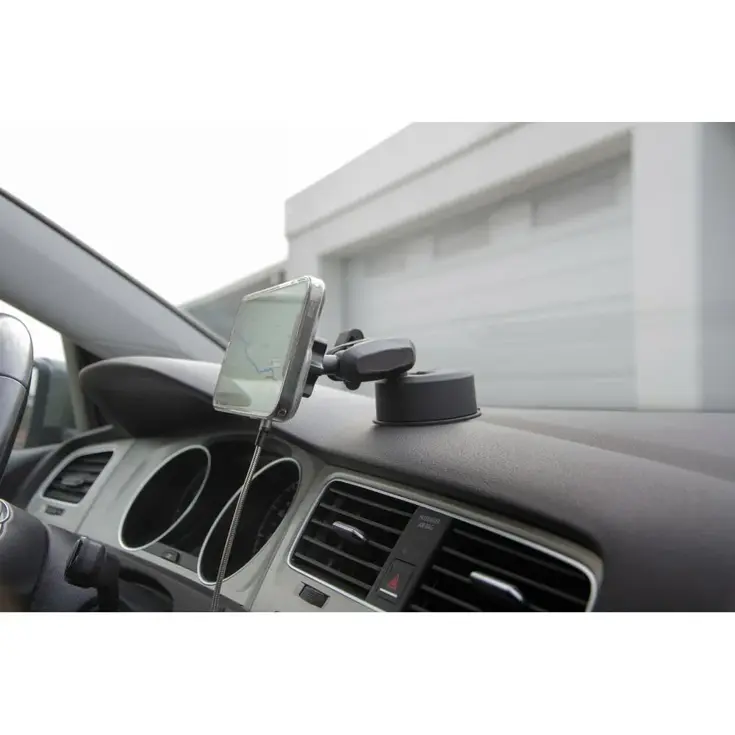 Auto telefoonoplader met zuignap