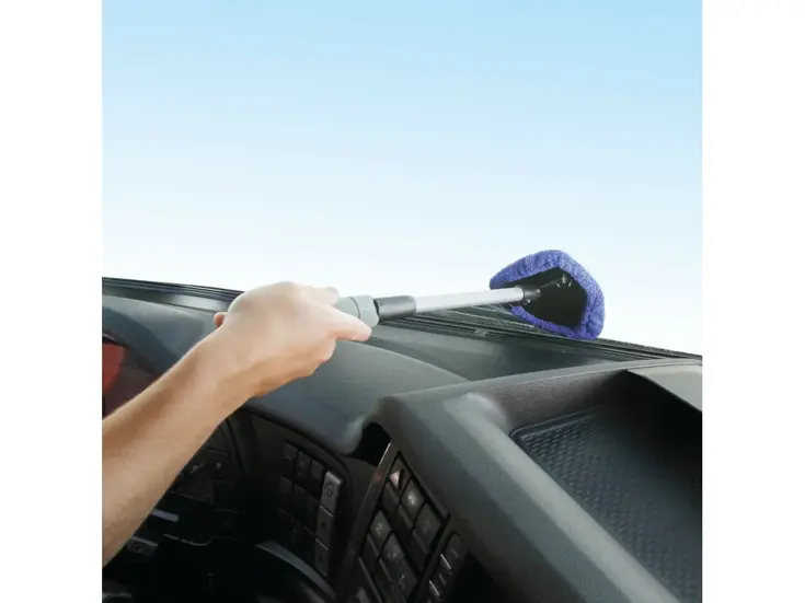 Ruitenreiniger met draaibare arm