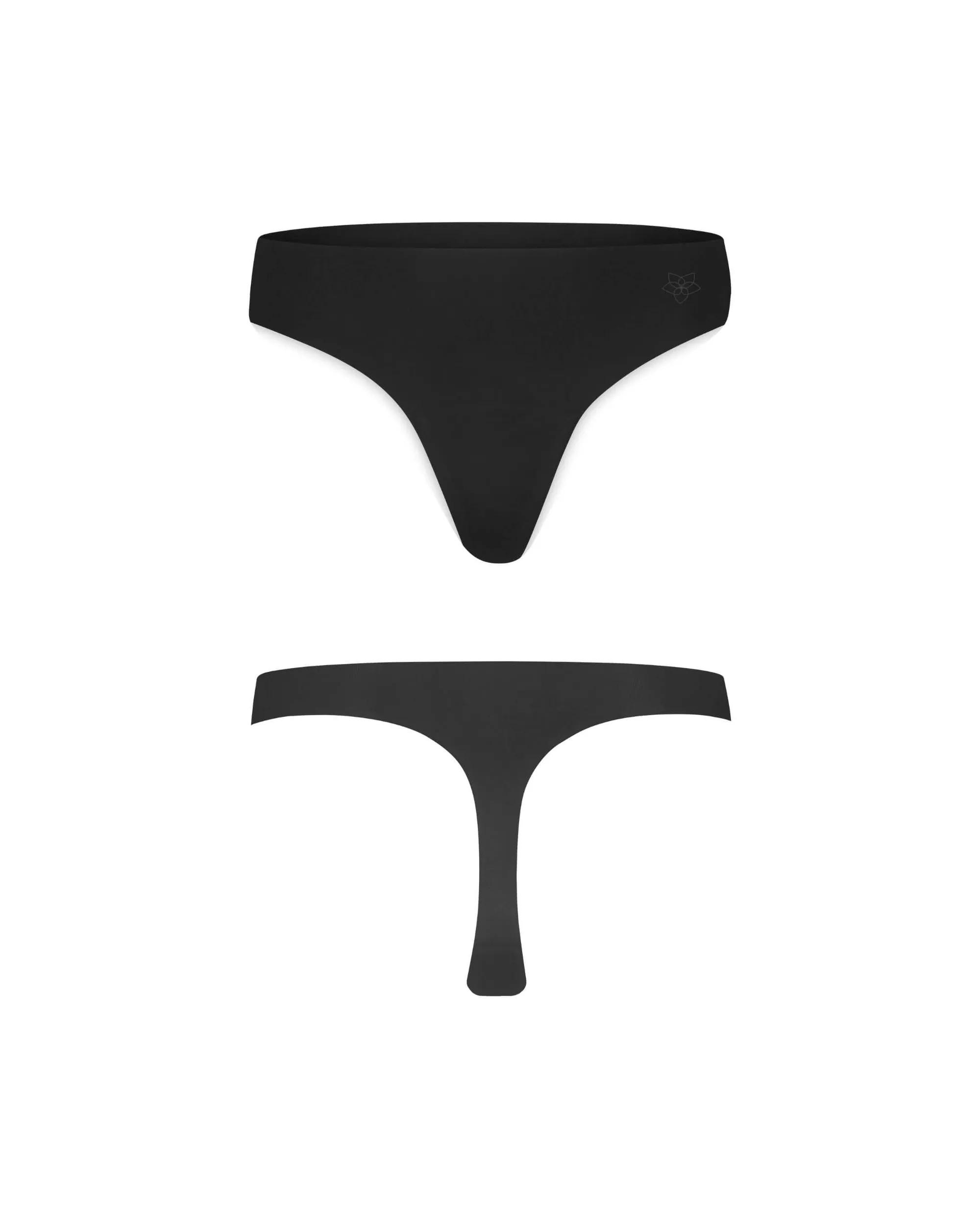 Moodies Undies  Incontinentie ondergoed  String  Zwart