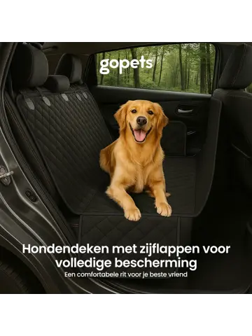 Hondendeken Auto Achterbank - Incl. Accessoires