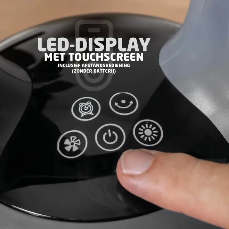 BR-2243 Staande Ventilator - Bladloos