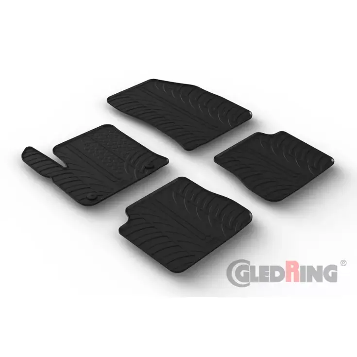 Peugeot e-2008 II 2020- & Citroën e-C4 III 2020 - Rubbermatten - Gledring