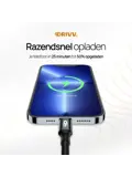 USB C naar USB C 3.2 Kabel - 3 Meter