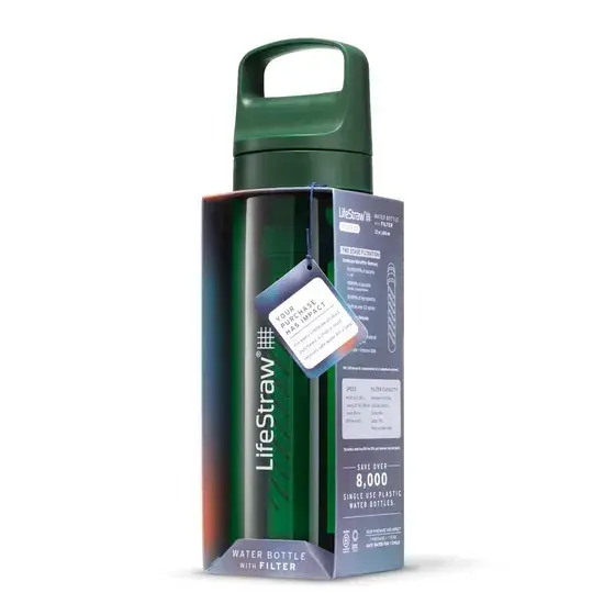 Lifestraw Go 2.0 - Waterfles 650ml - Groen