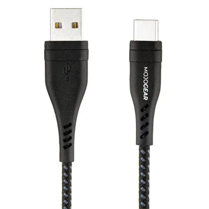 USB-C naar USB kabel – Nylon — 300cm