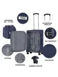 TravelZ Softspinner Kofferset 3-dlg