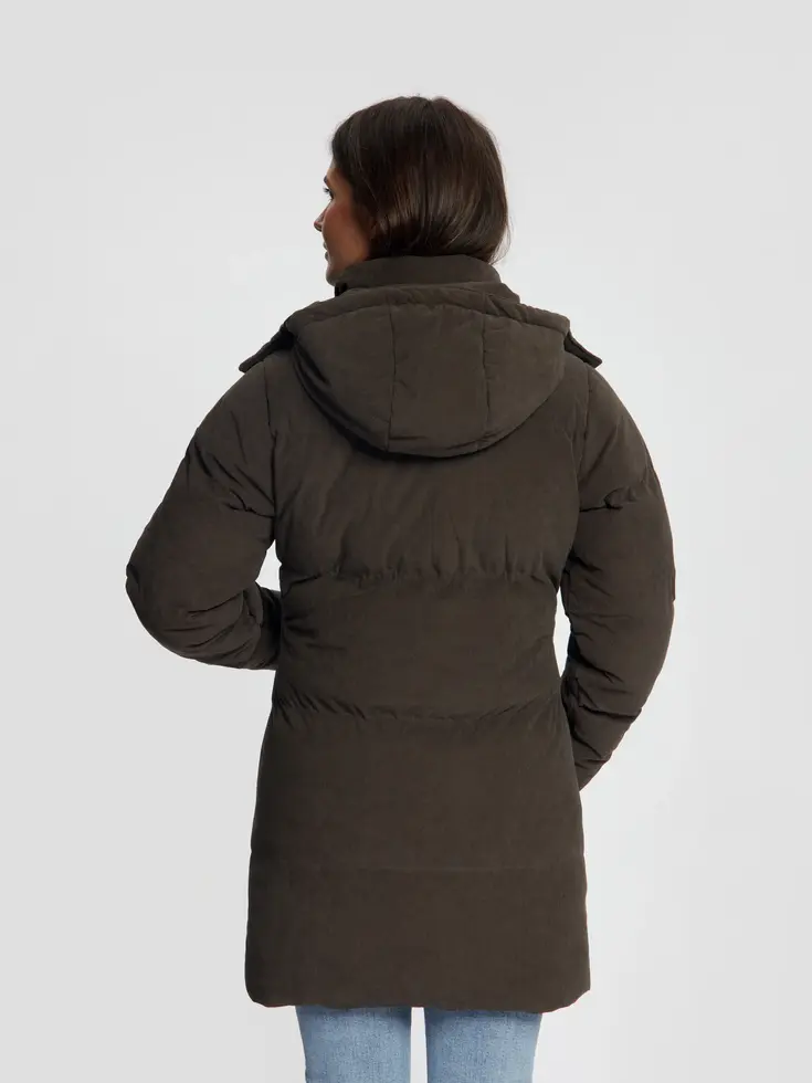Ulvik Dames - Puffer winterjas - Corduroy